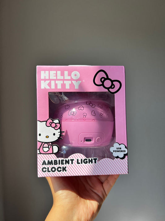 Reloj con Luz Hello Kitty Pink