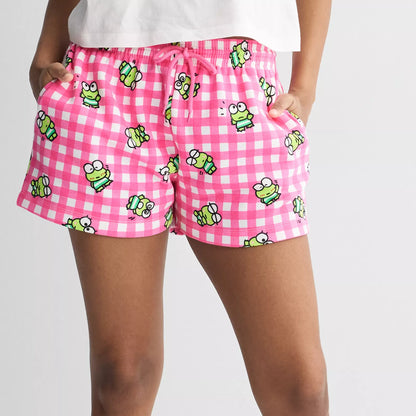 Short Keroppi Cuadros Rosas ***Preorden***