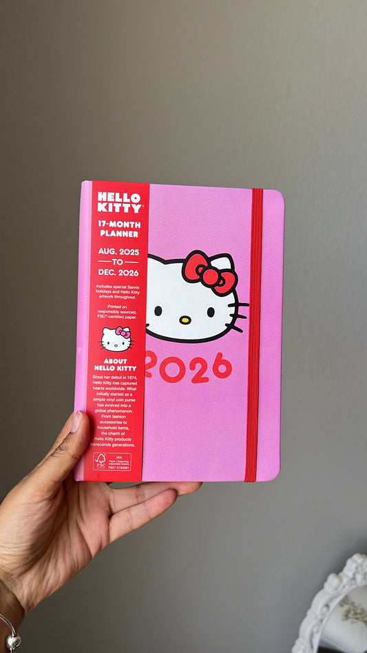 Agenda Hello Kitty 2025 -2026 ***Preorden***