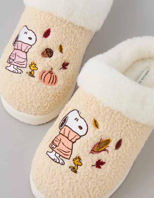 Pantuflas Snoopy Fall American Eagle ***Preorden***