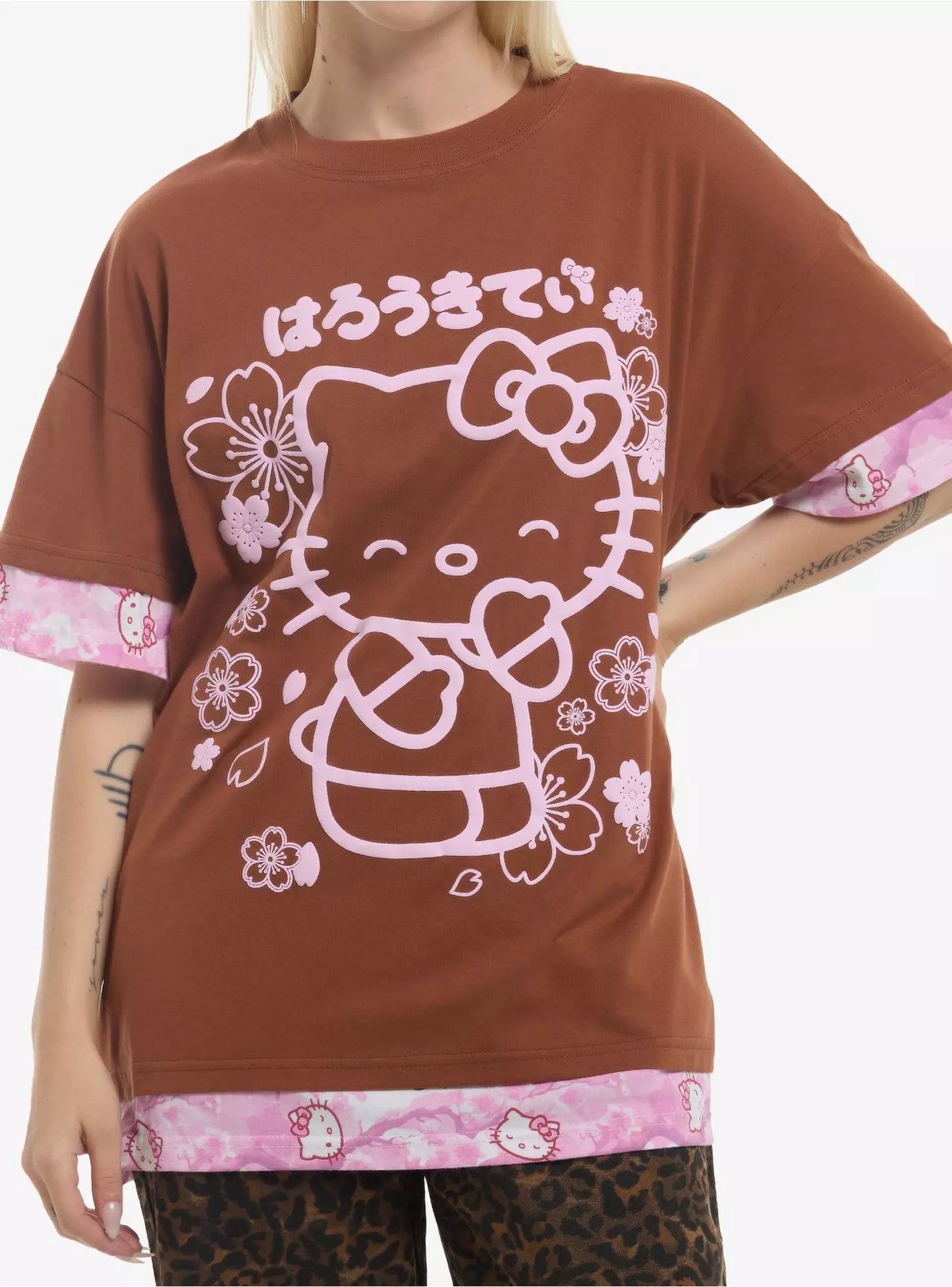 Playera Hello Kitty Cherry Blossom ***Preorden***