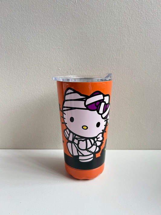 Termo Hello Kitty Momia Naranja