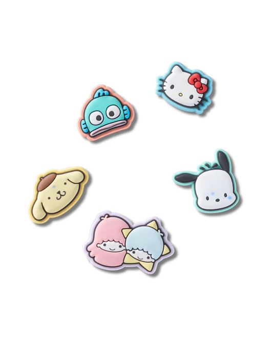 Jibbitz Hello kitty y Sus Amigos 5 Pack ***Preorden***