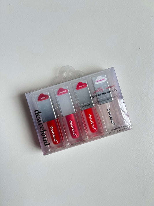 Set De Lip Oil Dearcloud