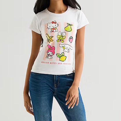 Playera Hello Kitty Frutas ***Preorden***