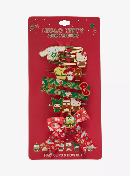 Set De Pasadores Sanrio Navidad ***Preorden***