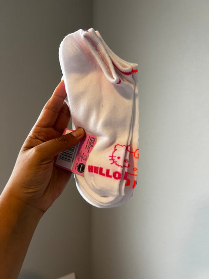 Calcetas Neón Hello Kitty 5 pares