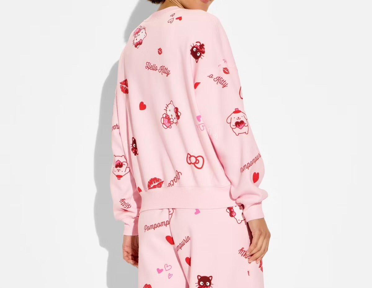 Sudadera Hello Kitty y Sus Amigos San Valentín ***Preorden***