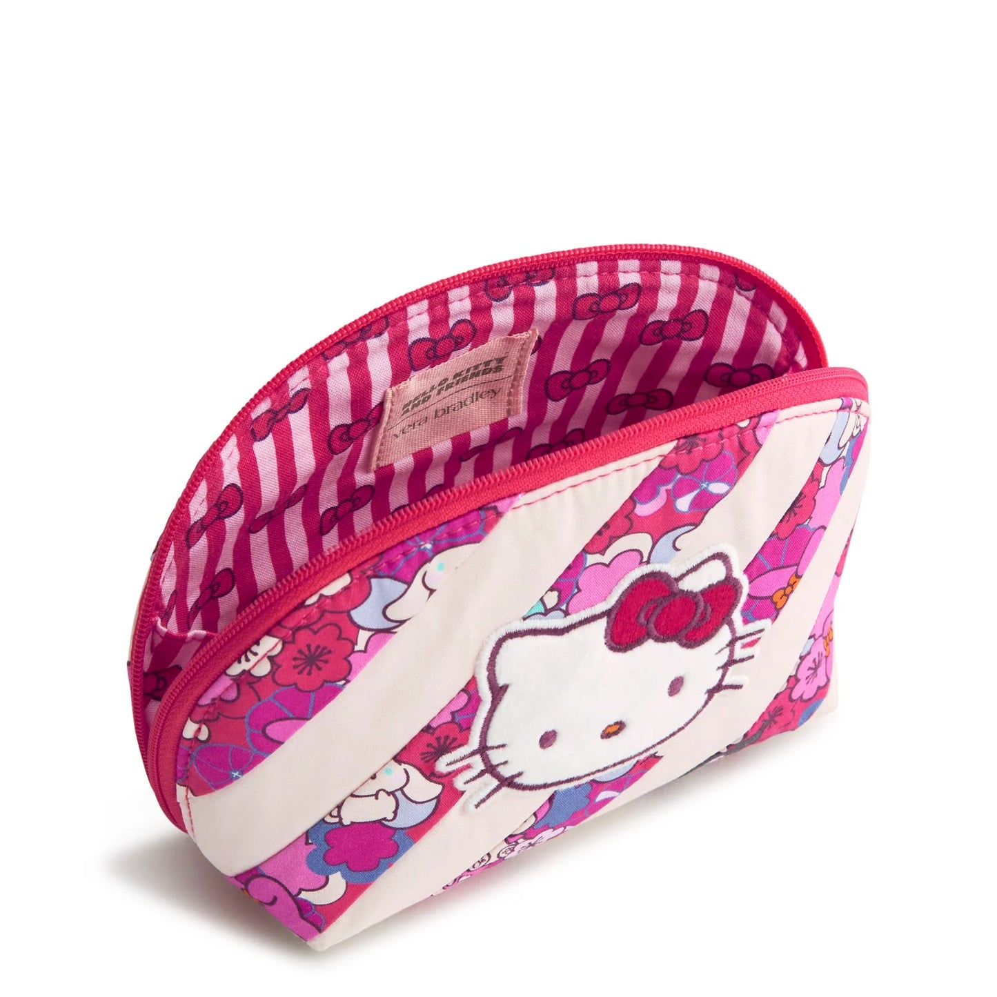 Cosmetiquera Hello Kitty Vera Bradley Rayas ***Preorden***