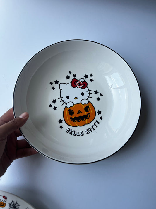 Plato Bowl Hello Kitty Halloween