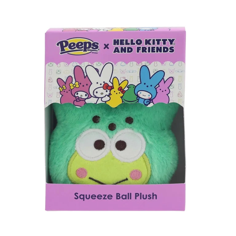 Keroppi X Peeps Squeeze Ball Plush ***Preorden***