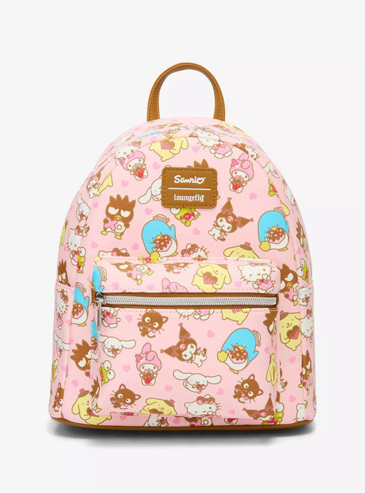 Mini Backpack Loungefly Hello Kitty y Sus Amigos San Valentin ***Preorden***