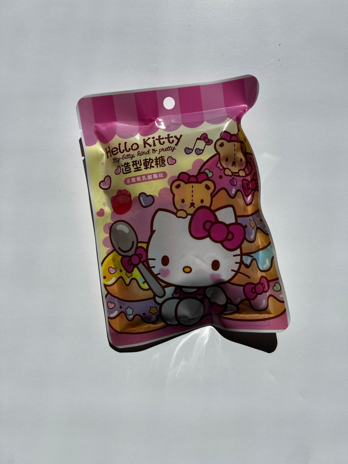 Hello Kitty Gomitas de Yogurt de Durazno