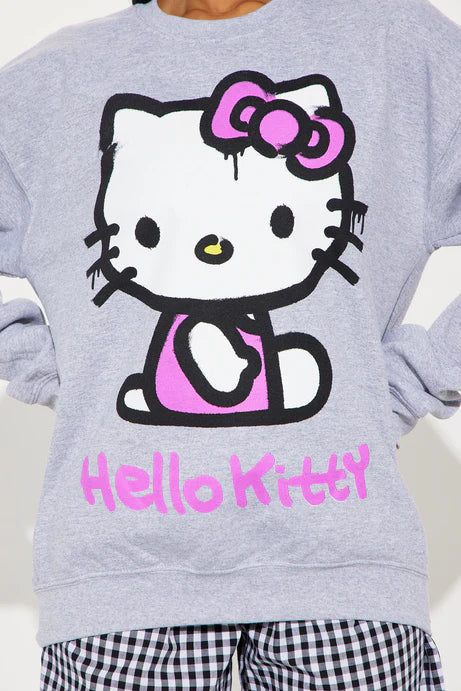 Hello Kitty Crew Neck Sweatshirt ***Preorden***