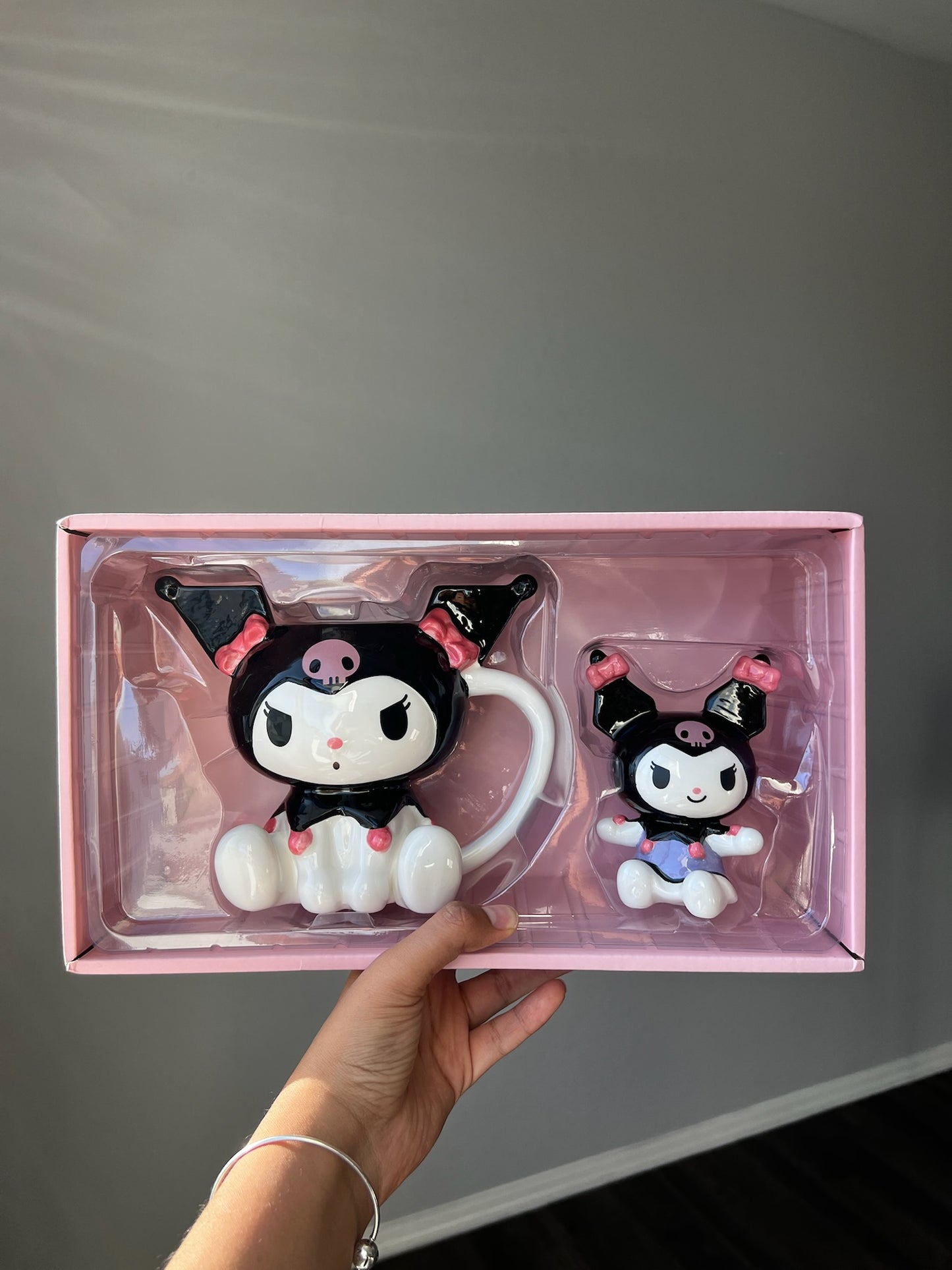 Set De Taza Y Figurín Kuromi