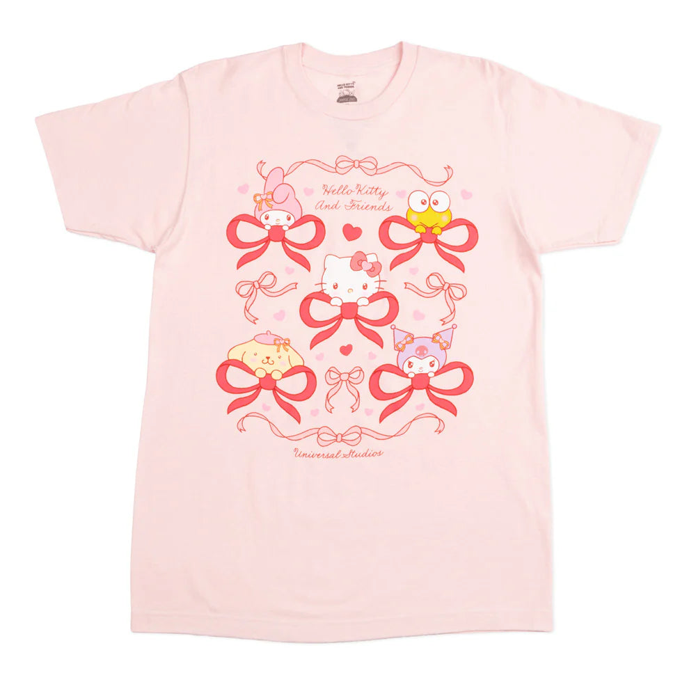 Playera Hello kitty Ribbon Hello Kitty y Sus Amigos Universal Studios ***Preorden***