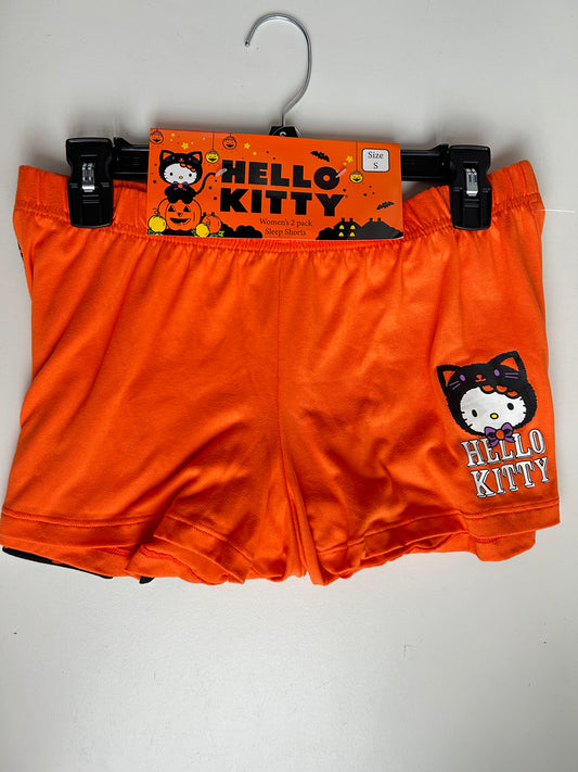 Set de 2 Short Hello Kitty Gatito y Calabazas
