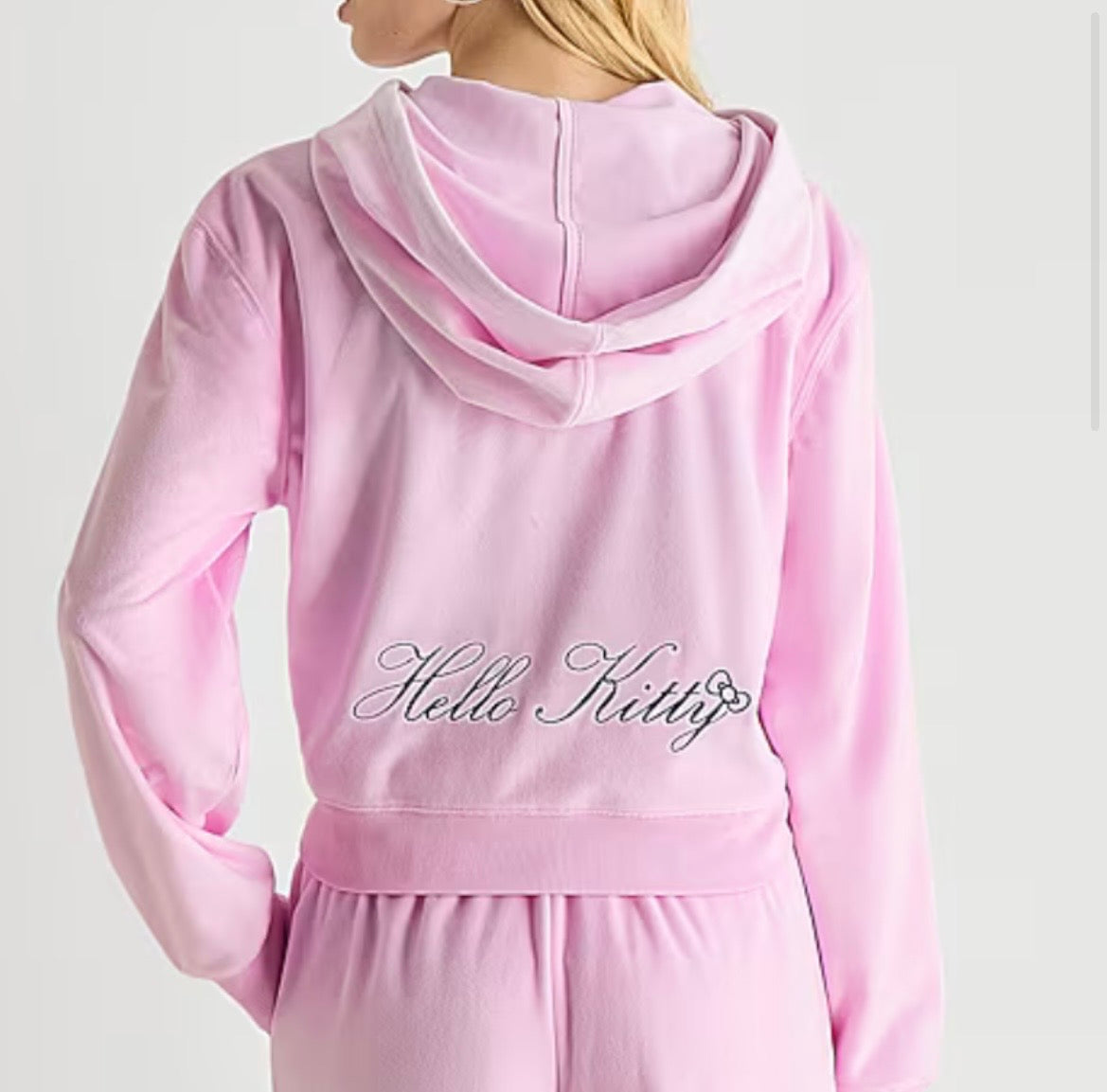 Sudadera Carita Hello kitty Rosa ***Preorden***