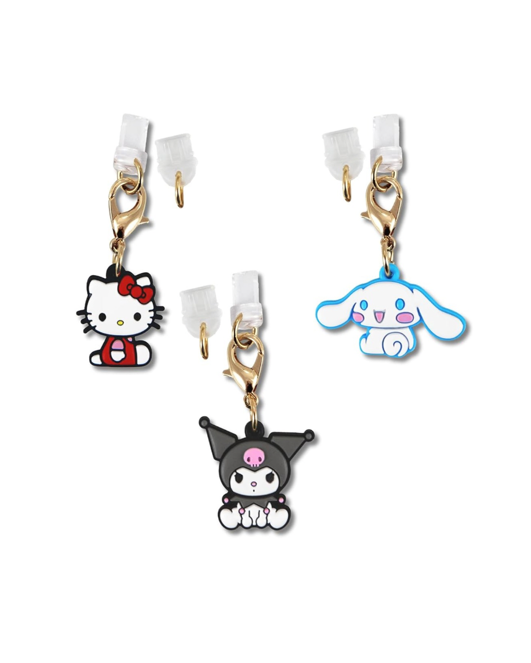 Tapones Para Polvo Compatible Con USB-C y Lightning Sonix X Sanrio ***Preorden***