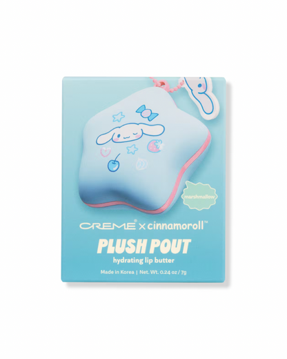 Plush Pout Lip Butter THe Créme Shop Cinnamoroll Mashmallow ***Preorden***