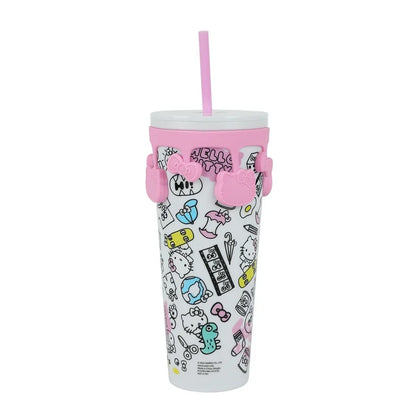 Tumbler Hello Kitty Caritas Y Moños ***Preorden***
