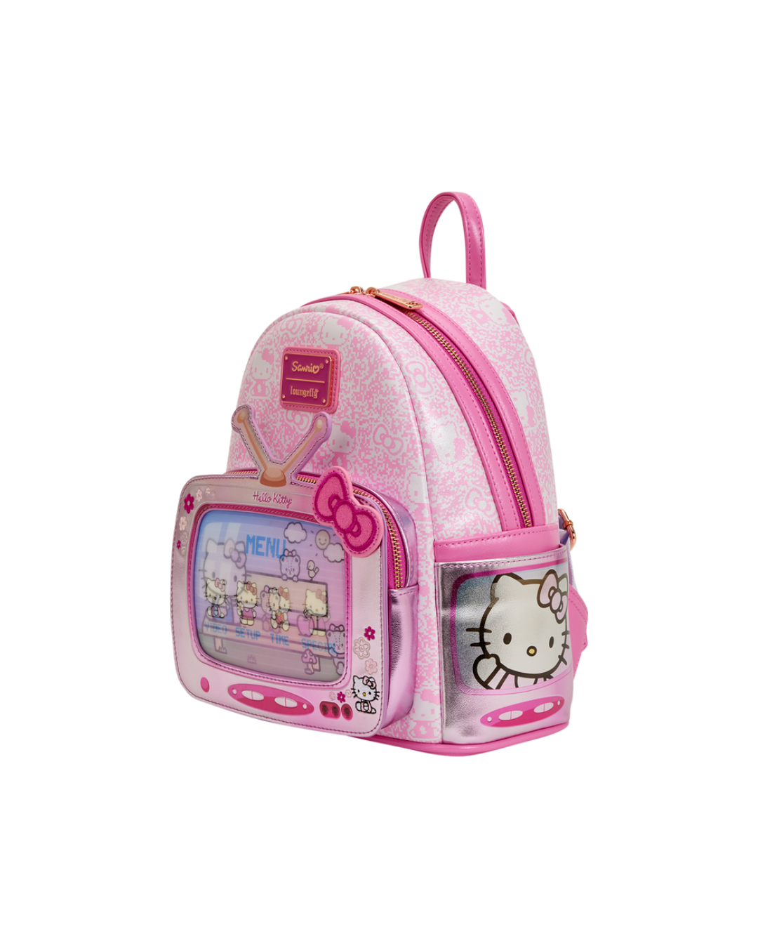 Mochila Loungefly Hello Kitty Vintage TV