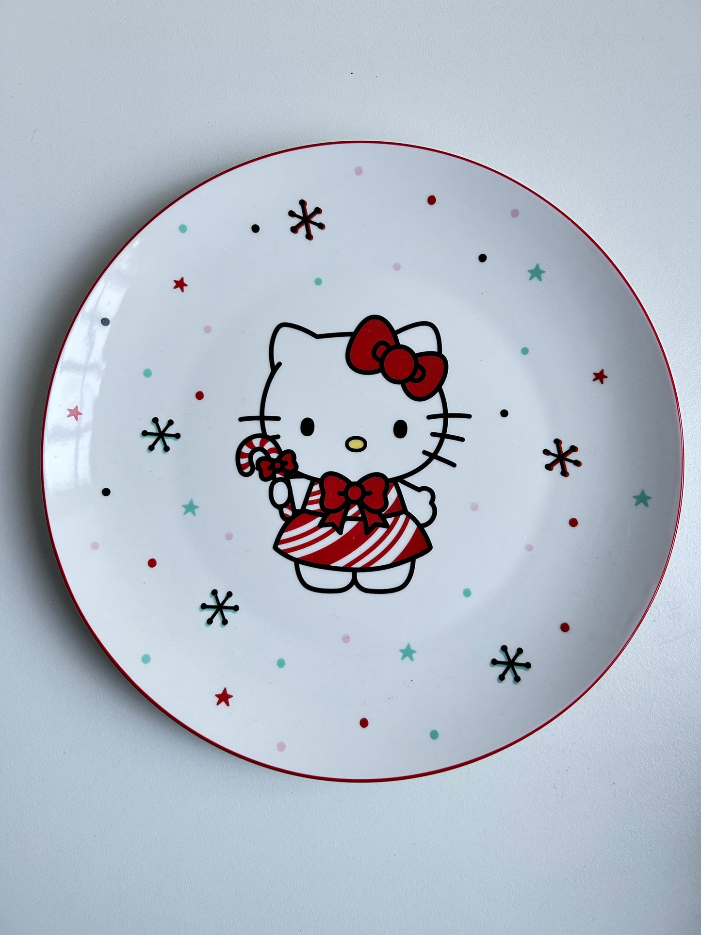 Plato extendido Hello Kitty Vestido Rojo
