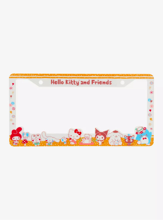 Porta Placas Hello Kitty & Friends ***Preorden***