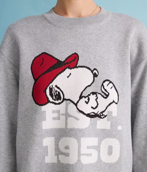 Crew Sweater Snoopy Western Aeropostale ***Preorden***
