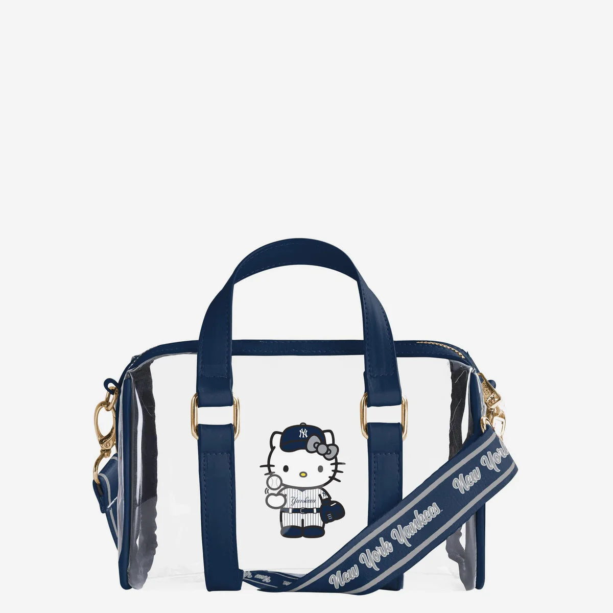 Hello Kitty x New York Yankees Clear Barrel Bag ***Preorden***