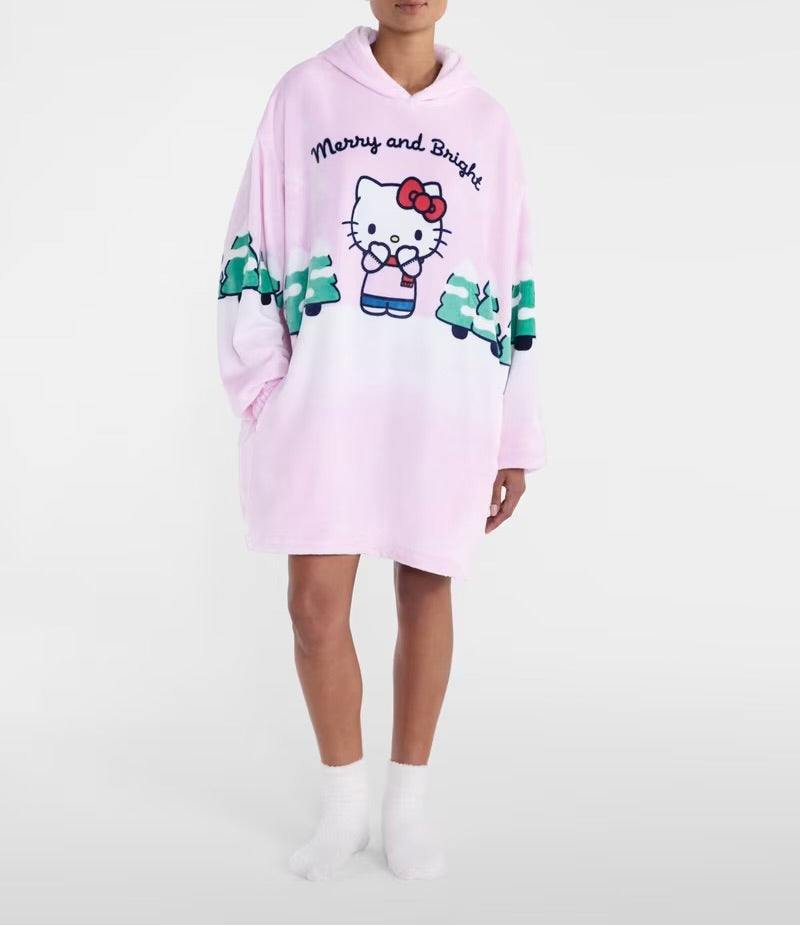 Sudadera  Oversized Hello Kitty Navideña ***Preorden***