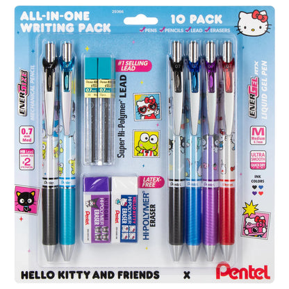 Set De 10 Piezas Lapiceros Danrio X Pentel *** Preorden****