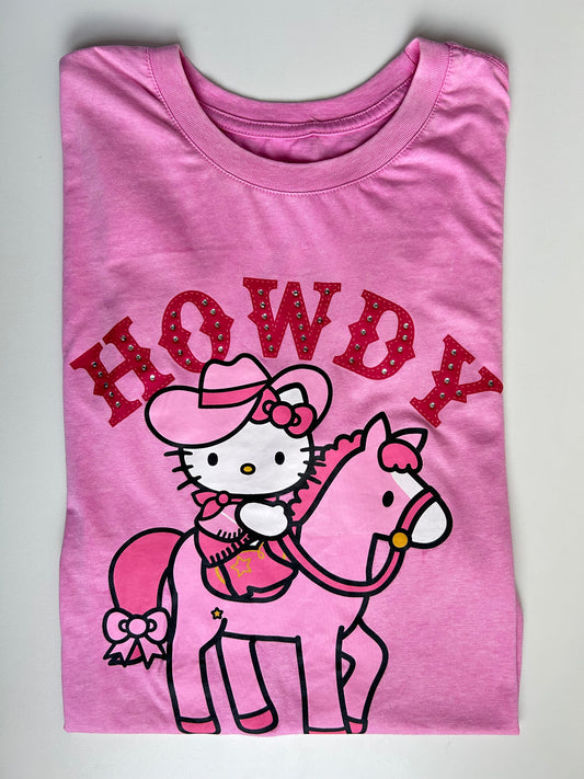 Playera Hello Kitty Howdy