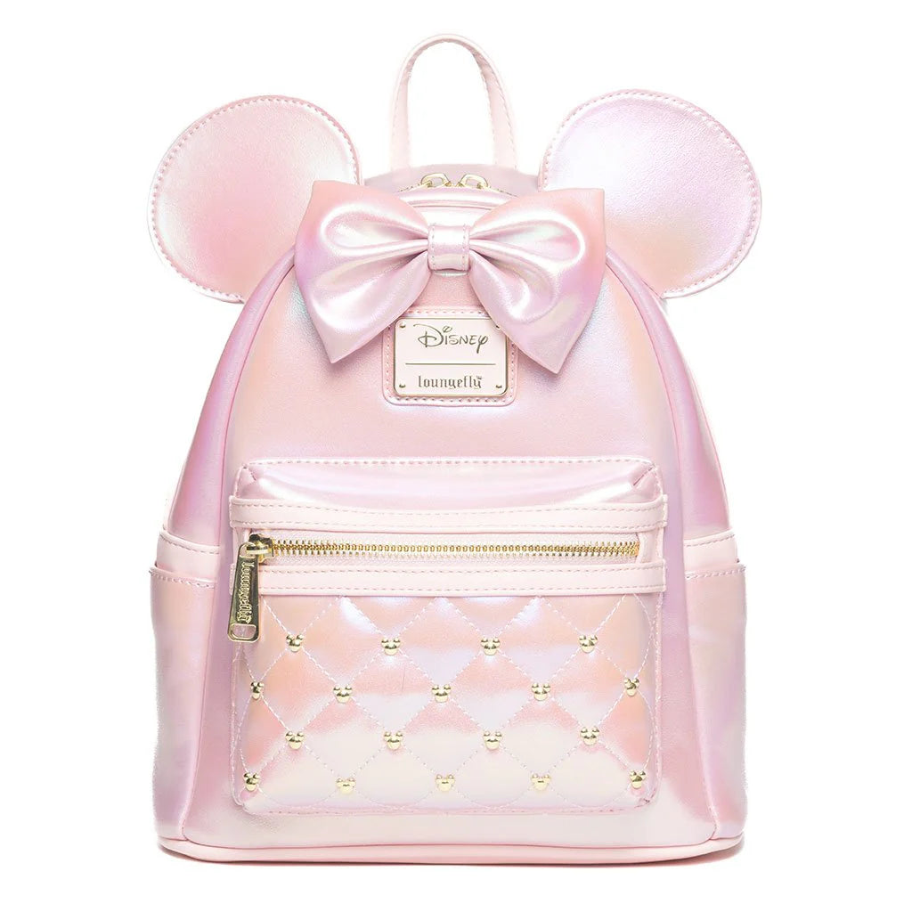 Mini Backpack Minnie Mouse Rose Loungefly ***Preorden***