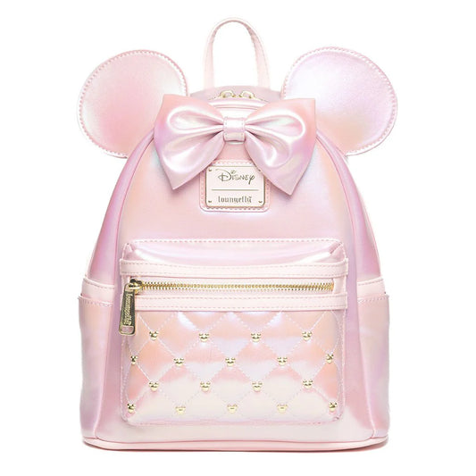 Mini Backpack Minnie Mouse Rose Loungefly ***Preorden***