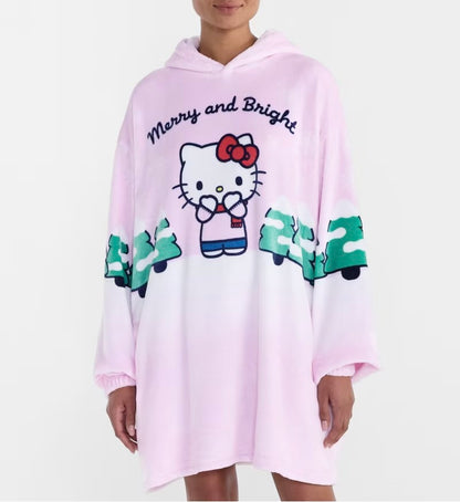 Sudadera  Oversized Hello Kitty Navideña ***Preorden***