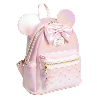 Mini Backpack Minnie Mouse Rose Loungefly ***Preorden***