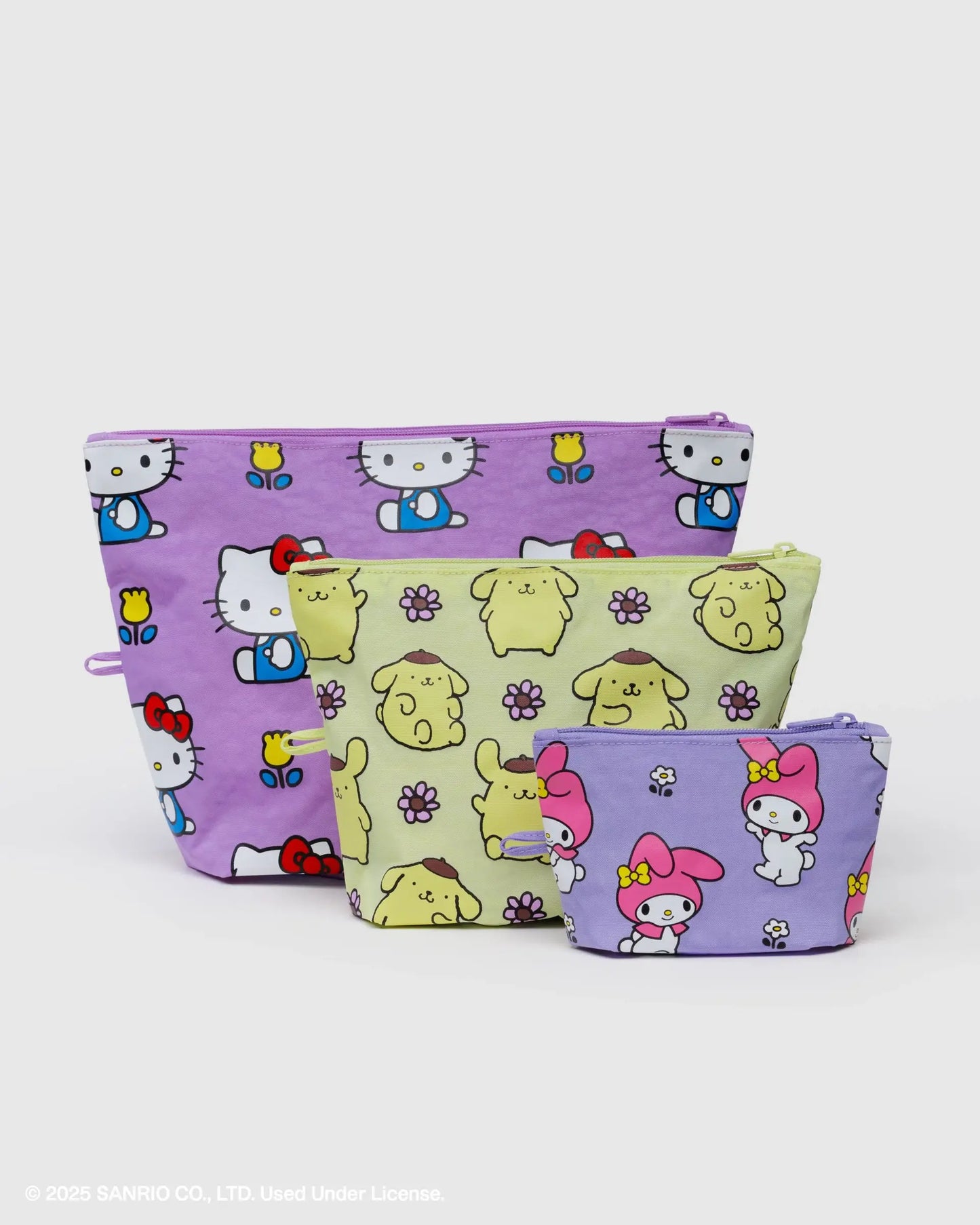 Go Pouch Set Hello Kitty And Friends Florals Baggu ***Preoden***