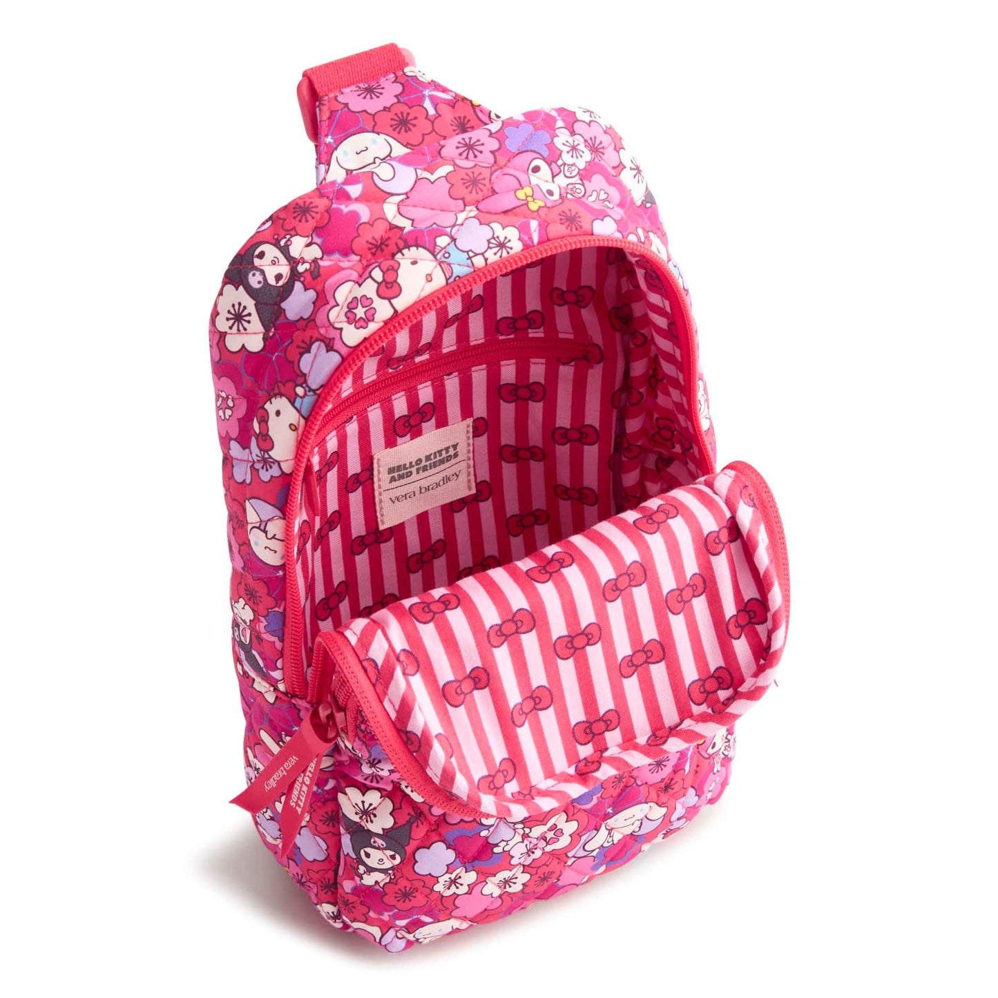 Crossbody Bag Cruzada Hello Kitty Y Sus Amigos Vera Bradley Flores ***Preorden***