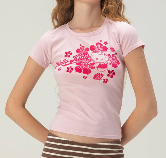Playera Hello Kitty Cherry Blossom ***Preorden***