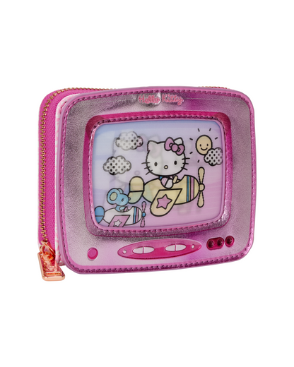 Zip Wallet Hello Kitty Vintage TV ***Preorden***