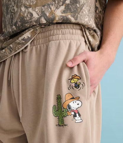 Jogger Sweatpants Snoopy & Woodstock Western Aeropostale ***Preorden***