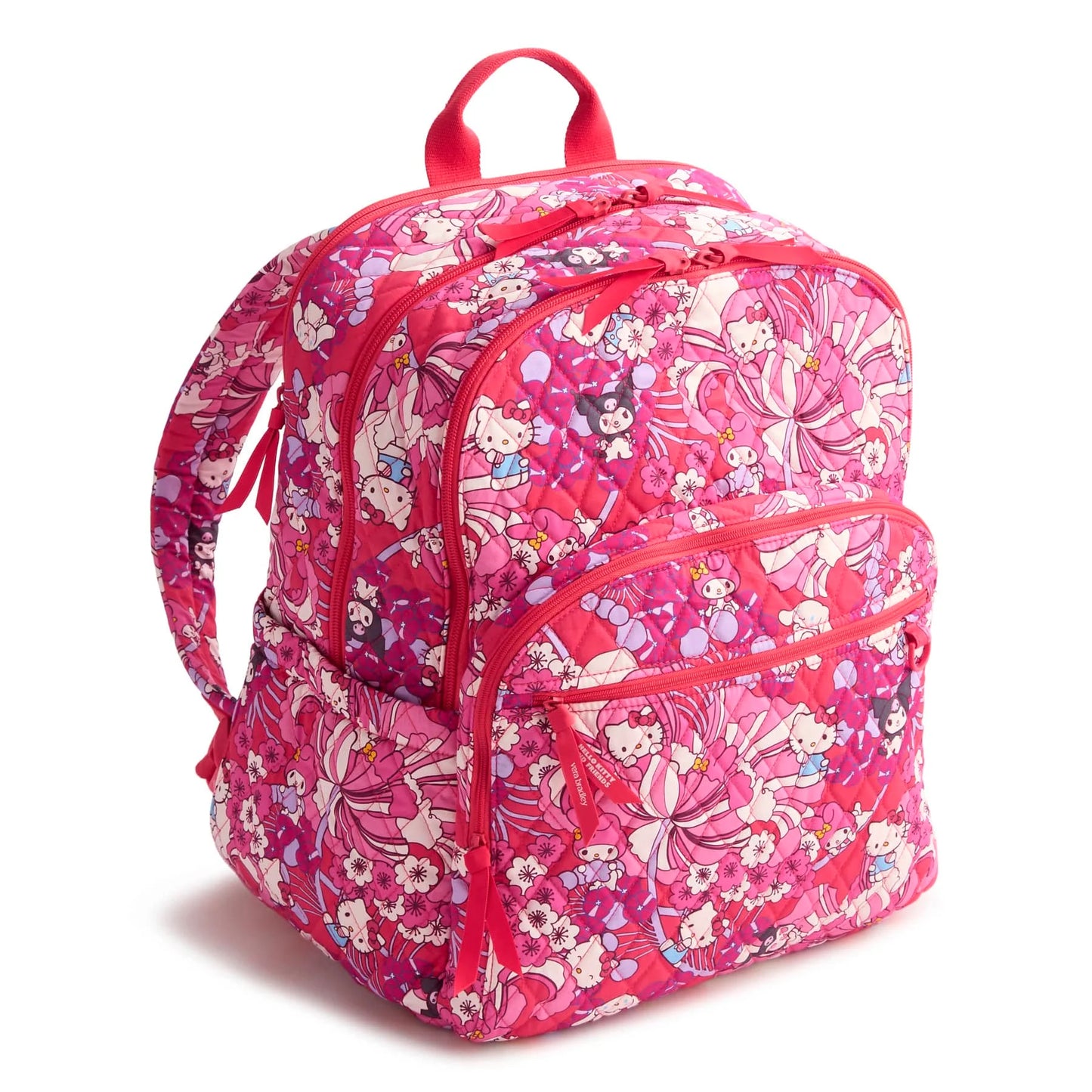 Mochila Grande Hello Kitty y Sus Amigos Vera Bradley Floral ***Preorden***