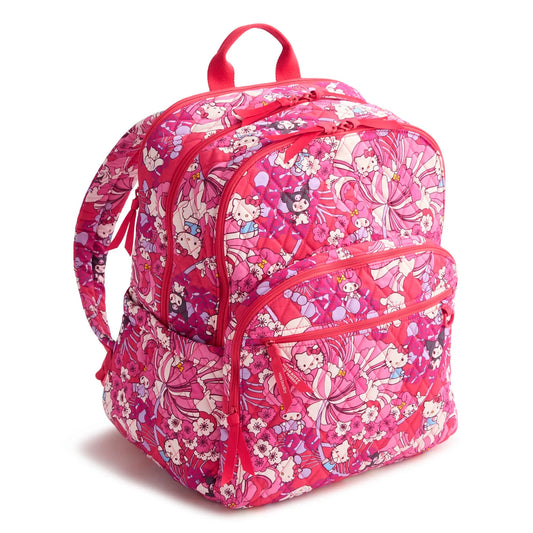 Mochila Grande Hello Kitty y Sus Amigos Vera Bradley Floral ***Preorden***