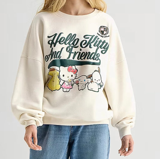 Sudadera Hello Kitty y Sus Amigos ***Preorden***