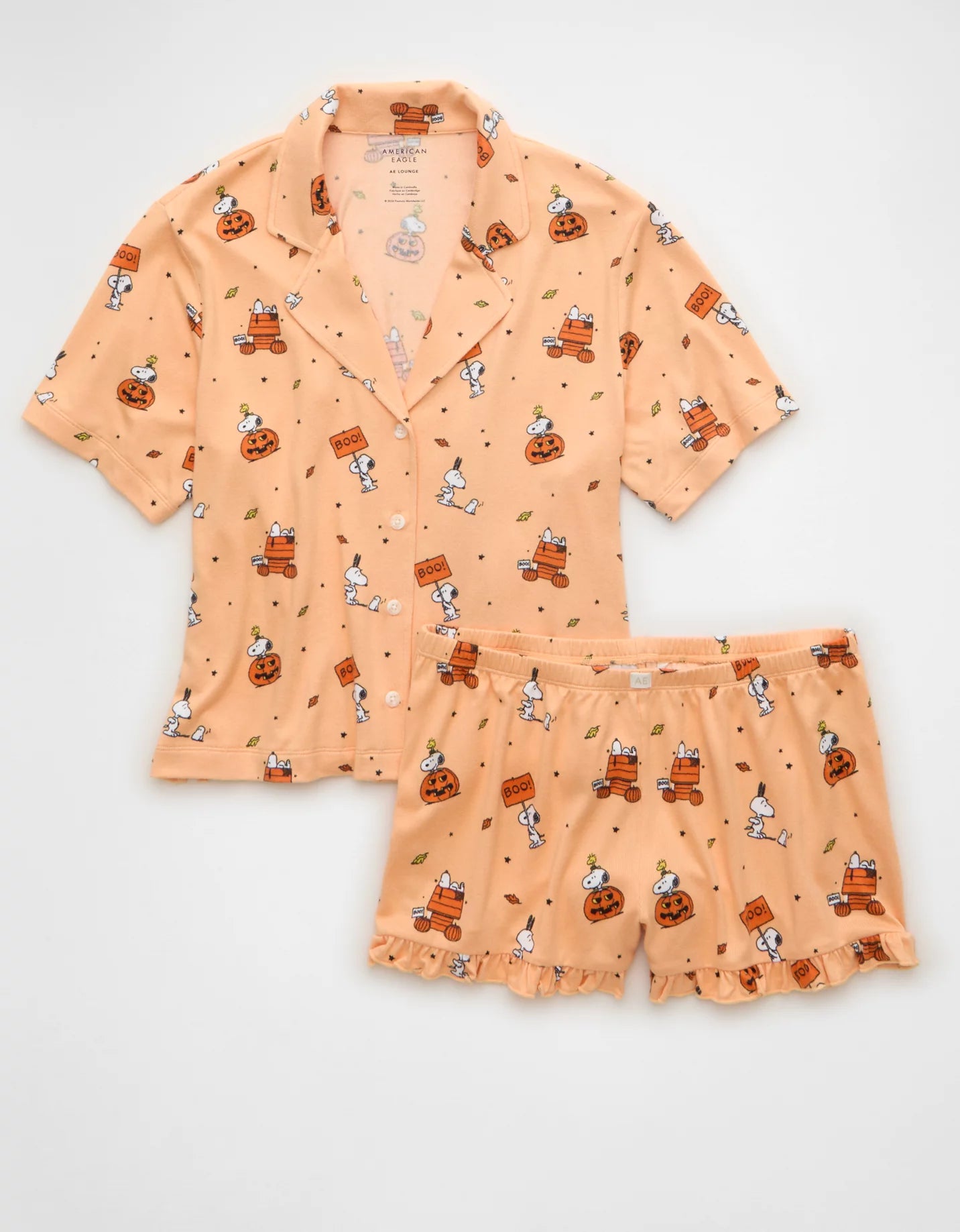 Set de Pijama Snoopy Calabazas American Eagle ***Peeorden***