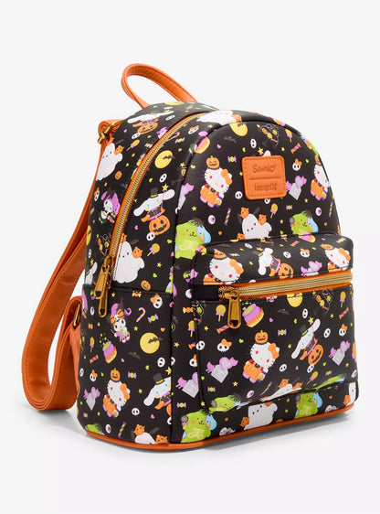 Mini Backpack Loungefly Sanrio Halloween Dulces ***Preorden 7 Agosto 2026***