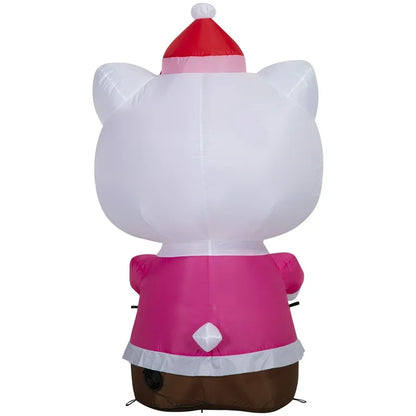 Inflable Hello Kitty Corona Navideña ***Preorden***