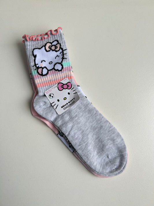 Set de 2 Calcetas Hello Kitty Caritas