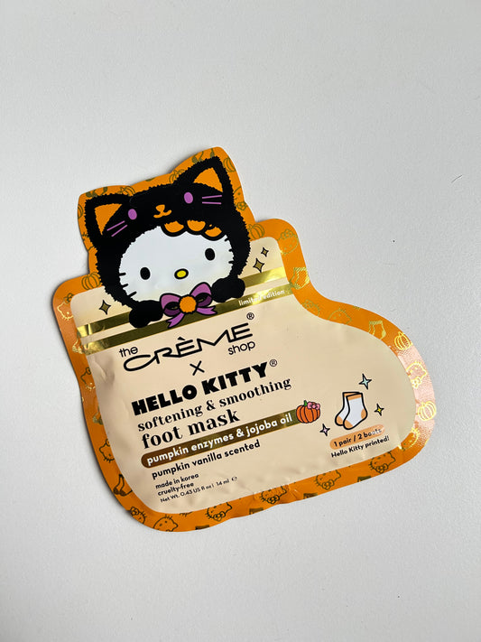 Mascarilla para pies Halloween